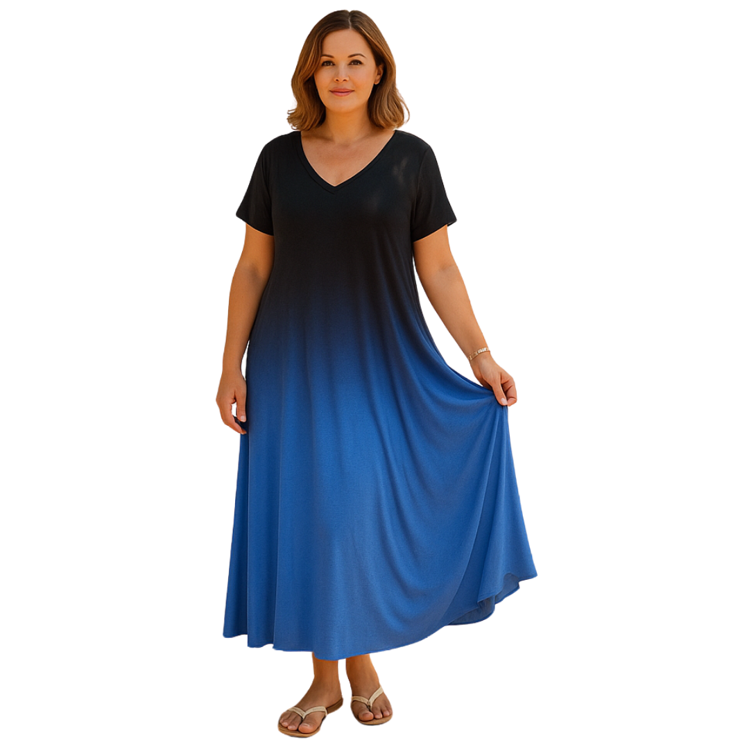 Vestido Aurora Azul
